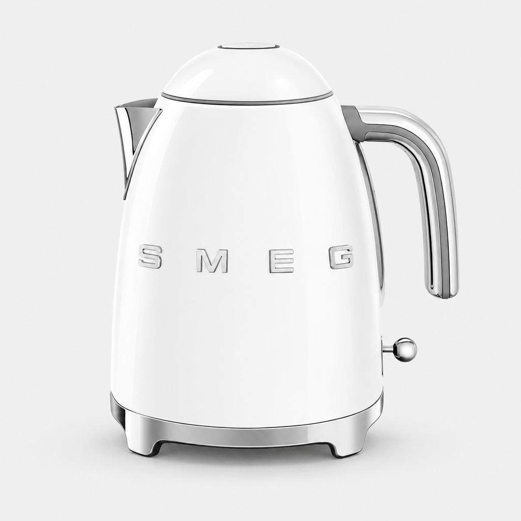 SMEG Matt White 50s Style Kettle
