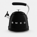 Smeg WKF01BL 50's Retro Style Whistling Kettle - Black