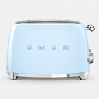 Smeg 50's Retro Style 4 Slice Toaster | TSF03PBUK | Pastel Blue