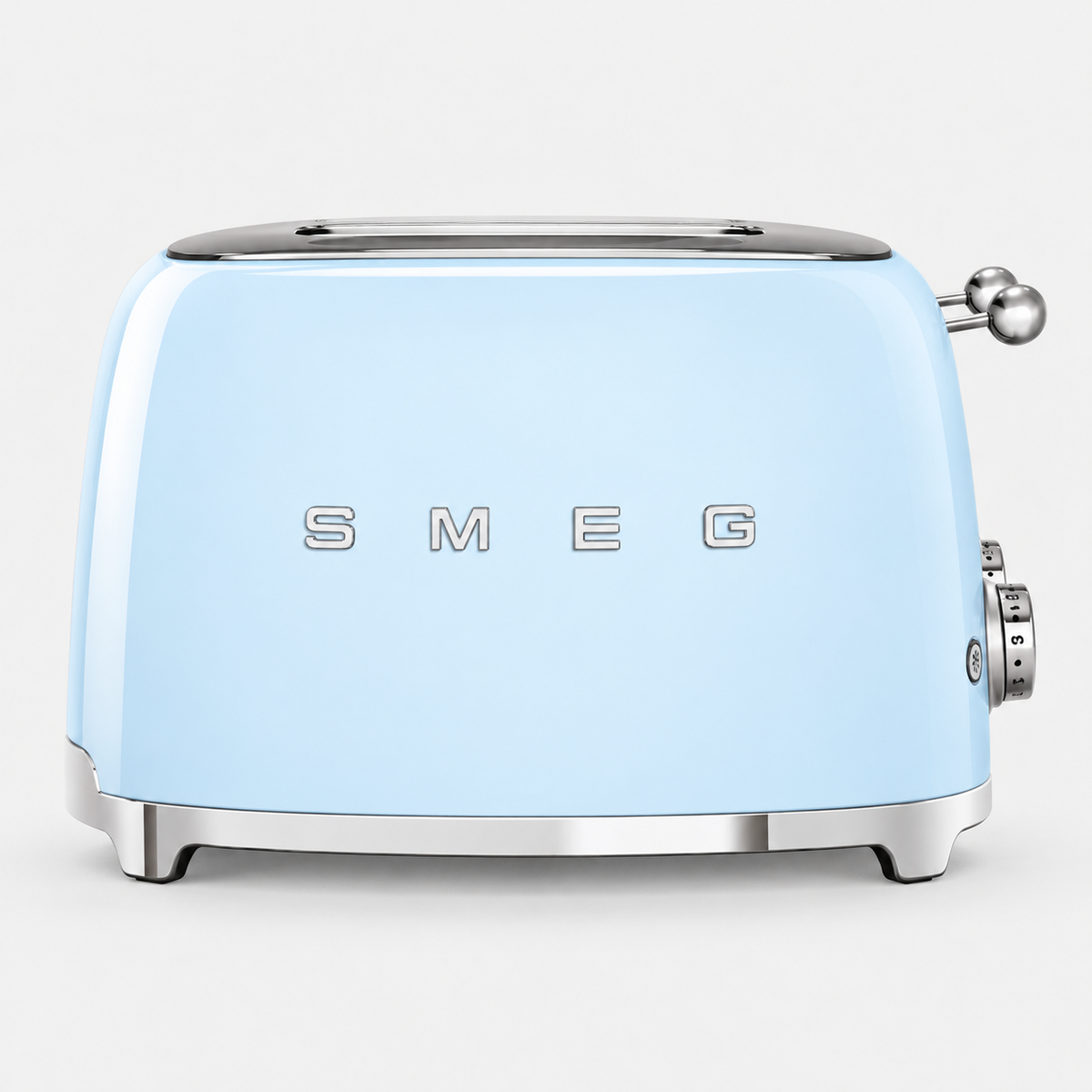 Smeg 50's Retro Style 4 Slice Toaster | TSF03PBUK | Pastel Blue