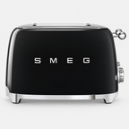 SMEG 4 X 4 Slice Toaster Black