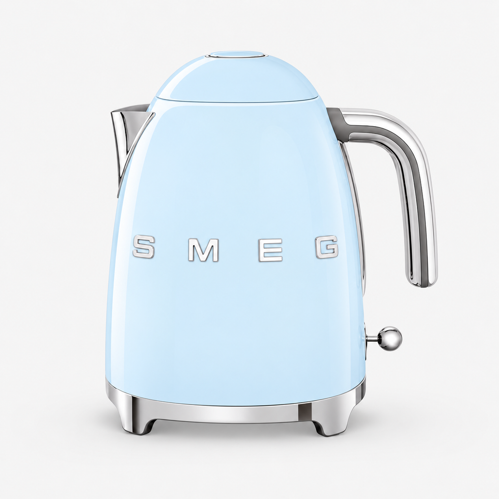 Smeg 1.7L 50's Style Kettle | KLF03PBUK | Pastel Blue