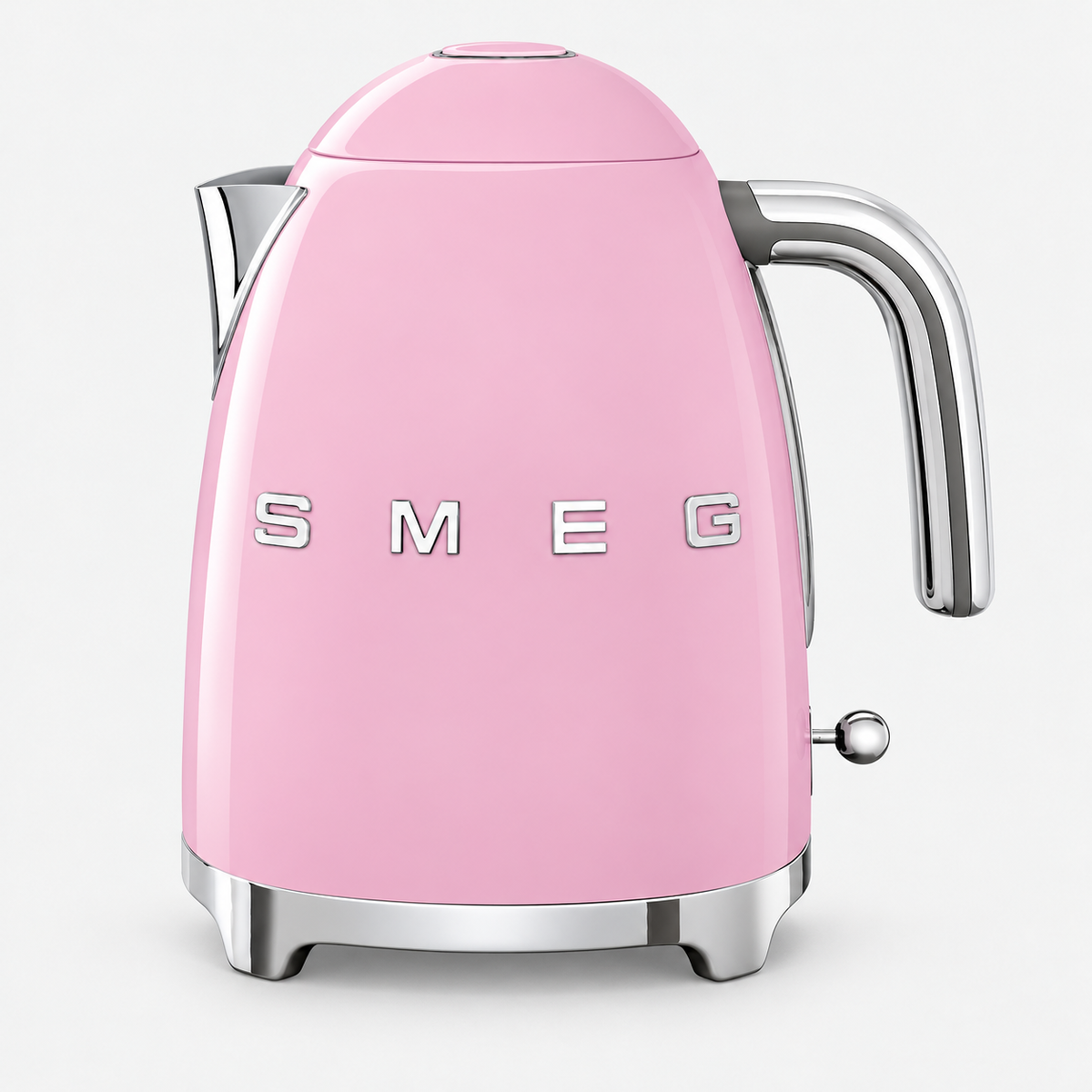 SMEG 3D Logo Kettle Pink