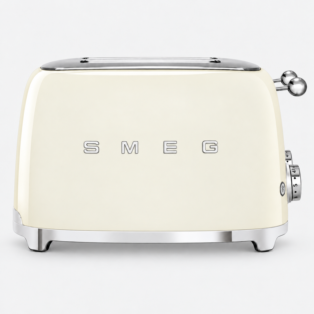 SMEG 4 X 4 Slice Toaster Cream
