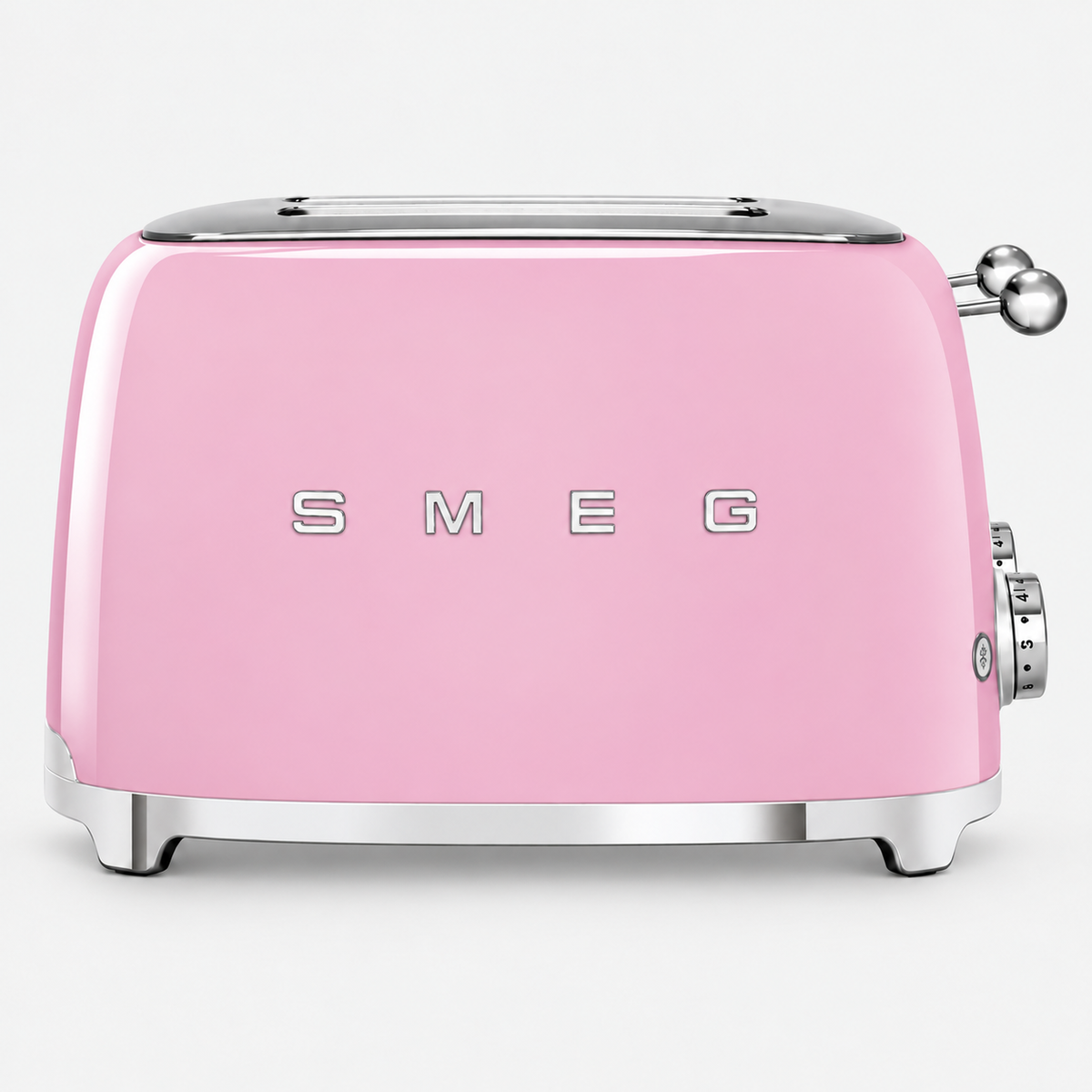 SMEG 4 X 4 Slice Toaster Pink