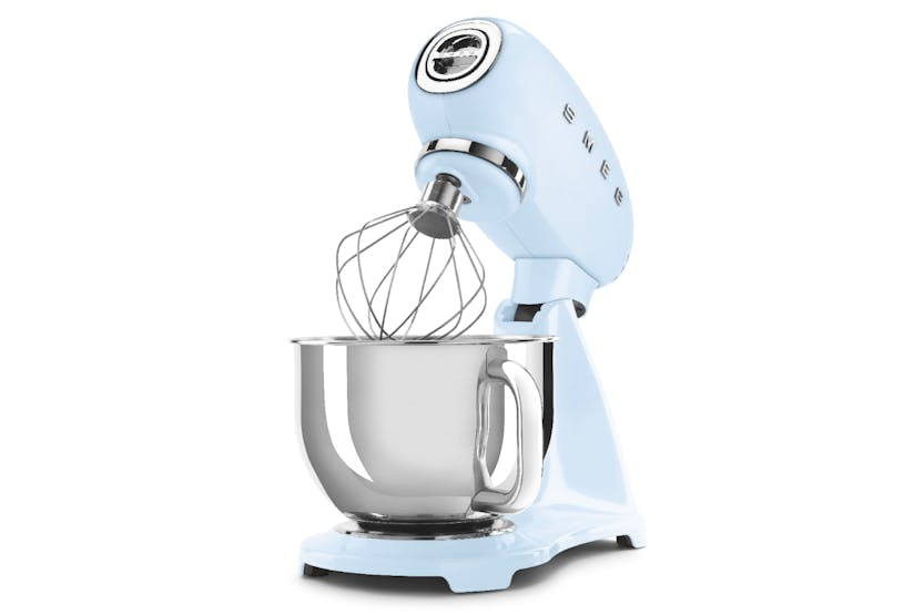 Smeg 50's Retro Style Stand Mixer | Pastel Blue | SMF03PBUK