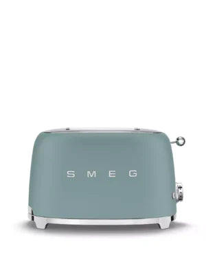 Smeg 50’s Retro Style 2 Slice Toaster – Emerald Green | TSF01EGMUK