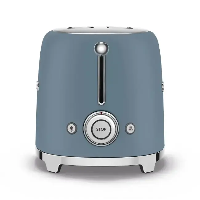 Smeg 2 Slice Toaster | Storm Blue | TSF01SBMUK