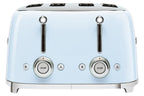 Smeg 50's Retro Style 4 Slice Toaster | TSF03PBUK | Pastel Blue