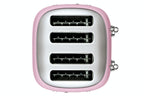 SMEG 4 X 4 Slice Toaster Pink