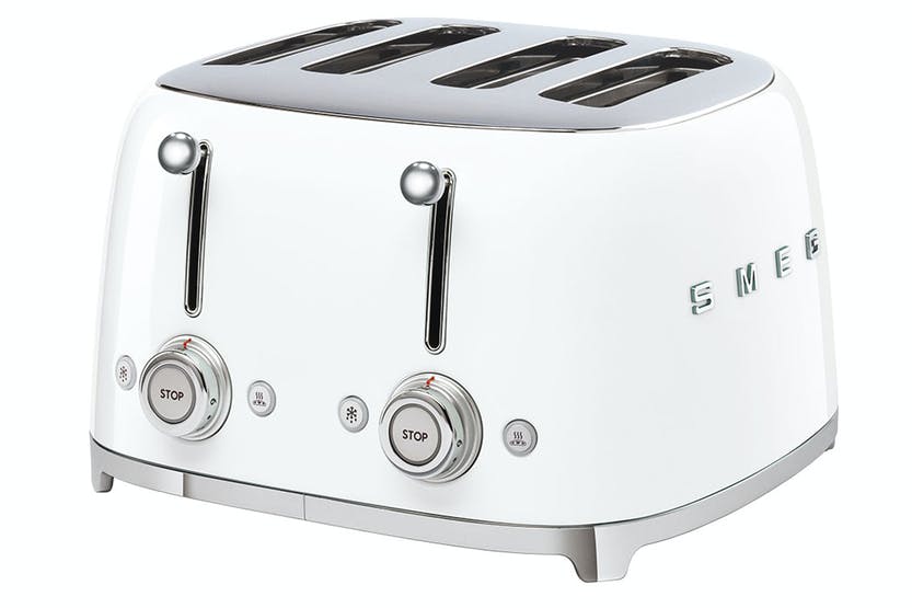 SMEG 4 X 4 Slice Toaster White