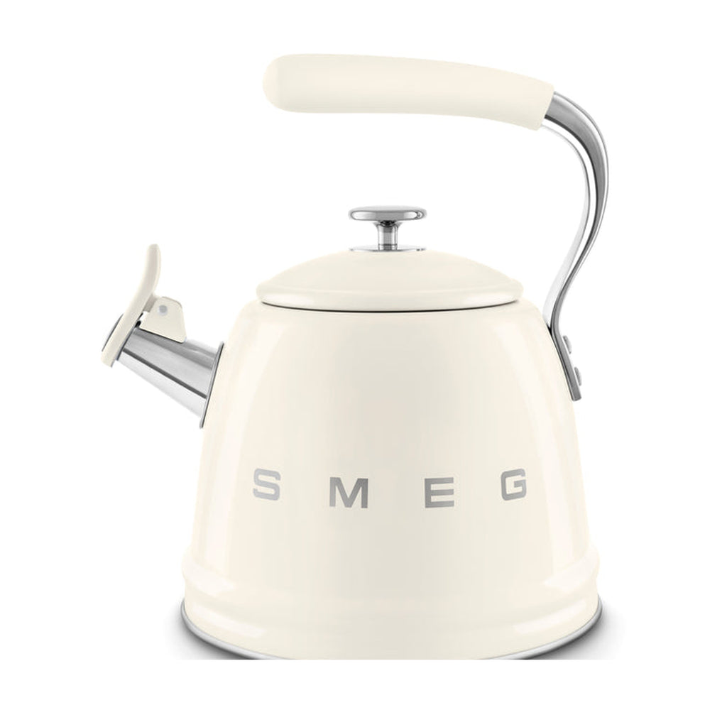 Smeg WKF01CR 50's Retro Style Whistling Kettle - Cream