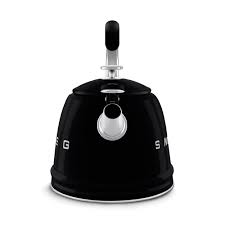 Smeg WKF01BL 50's Retro Style Whistling Kettle - Black
