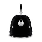 Smeg WKF01BL 50's Retro Style Whistling Kettle - Black